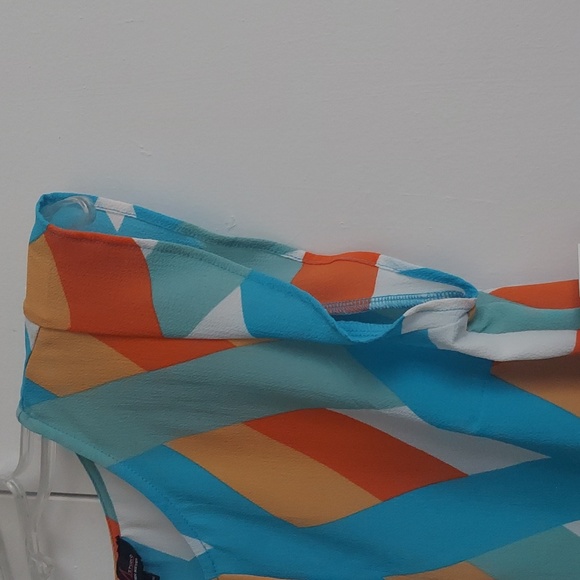 JM Studio by John Meyer Geometric Lattice Print Blouse Size Medium NWT - Picture 5 of 15